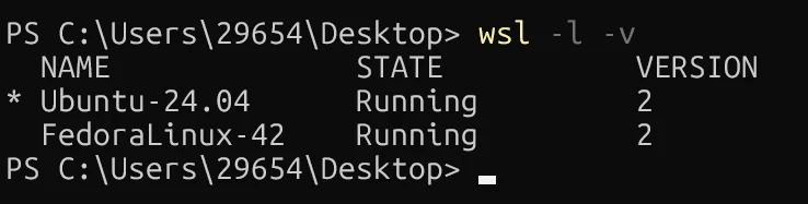 安装 WSL